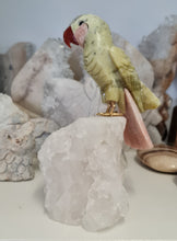 Load image into Gallery viewer, Gemstone Carved Parrot