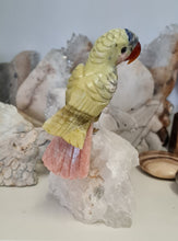 Load image into Gallery viewer, Gemstone Carved Parrot