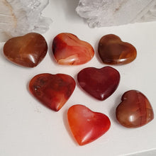 Load image into Gallery viewer, Carnelian Hearts