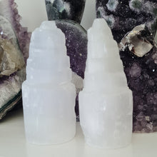 Load image into Gallery viewer, Selenite Tower - 10 cm