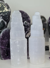 Load image into Gallery viewer, Selenite Tower - 15 cm
