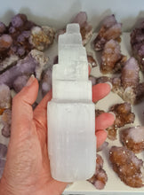 Load image into Gallery viewer, Selenite Tower - 15 cm