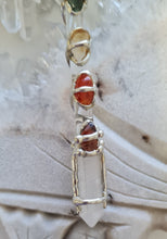 Load image into Gallery viewer, Healing Wand - Clear Quartz Angel Chakra (Balance)