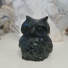 Load image into Gallery viewer, Labradorite Owl