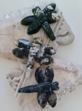 Load image into Gallery viewer, Moss Agate Dragonflies