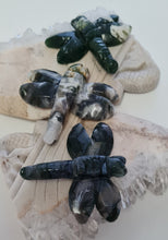 Load image into Gallery viewer, Moss Agate Dragonflies