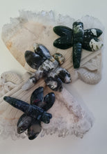 Load image into Gallery viewer, Moss Agate Dragonflies