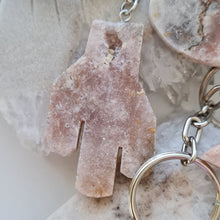 Load image into Gallery viewer, Pink Amethyst Keyrings