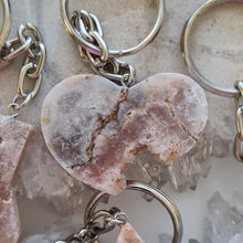 Load image into Gallery viewer, Pink Amethyst Keyrings