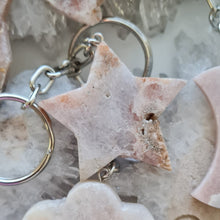 Load image into Gallery viewer, Pink Amethyst Keyrings