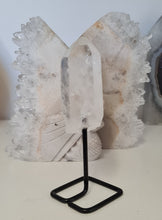Load image into Gallery viewer, Clear Quartz Point on Stand