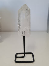 Load image into Gallery viewer, Clear Quartz Point on Stand