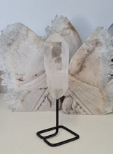 Load image into Gallery viewer, Clear Quartz Point on Stand
