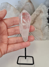 Load image into Gallery viewer, Clear Quartz Point on Stand