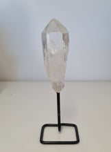 Load image into Gallery viewer, Clear Quartz Point on Stand