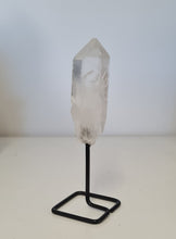 Load image into Gallery viewer, Clear Quartz Point on Stand