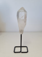 Load image into Gallery viewer, Clear Quartz Point on Stand