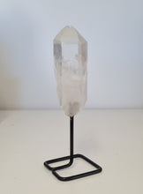 Load image into Gallery viewer, Clear Quartz Point on Stand
