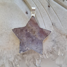 Load image into Gallery viewer, Pink Amethyst Star Pendants