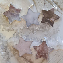Load image into Gallery viewer, Pink Amethyst Star Pendants