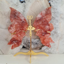 Load image into Gallery viewer, Fire Quartz Butterfly