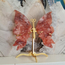 Load image into Gallery viewer, Fire Quartz Butterfly