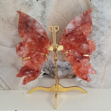 Load image into Gallery viewer, Fire Quartz Butterfly