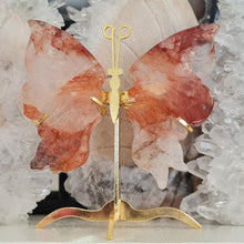 Load image into Gallery viewer, Fire Quartz Butterfly