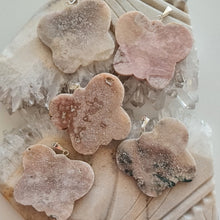 Load image into Gallery viewer, Pink Amethyst Butterfly Pendants