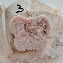 Load image into Gallery viewer, Pink Amethyst Butterfly Pendants