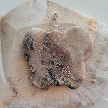 Load image into Gallery viewer, Pink Amethyst Butterfly Pendants