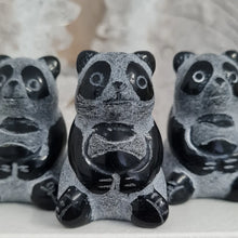 Load image into Gallery viewer, Black Obsidian Panda