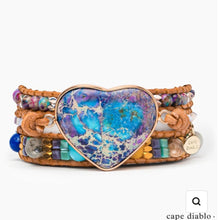 Load image into Gallery viewer, Healing Jasper Love Wrap Bracelet