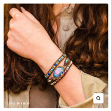 Load image into Gallery viewer, Intense Emperor Jasper Wrap Bracelet
