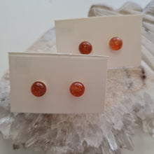 Load image into Gallery viewer, Sunstone Stud Ear-ring
