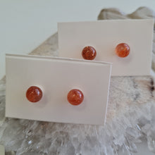 Load image into Gallery viewer, Sunstone Stud Ear-ring
