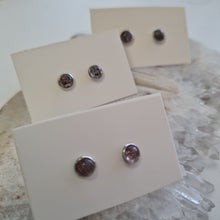 Load image into Gallery viewer, Rutile Quartz Stud Ear-ring
