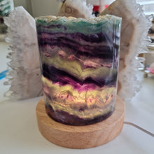 Load image into Gallery viewer, Rainbow Fluorite Lamp
