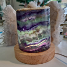 Load image into Gallery viewer, Rainbow Fluorite Lamp
