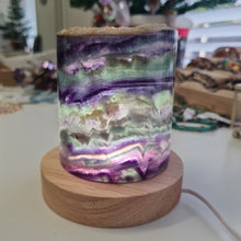 Load image into Gallery viewer, Rainbow Fluorite Lamp
