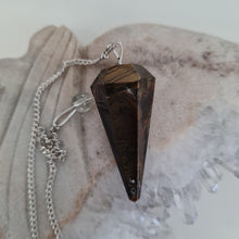 Load image into Gallery viewer, Tiger’s Eye Pendulum

