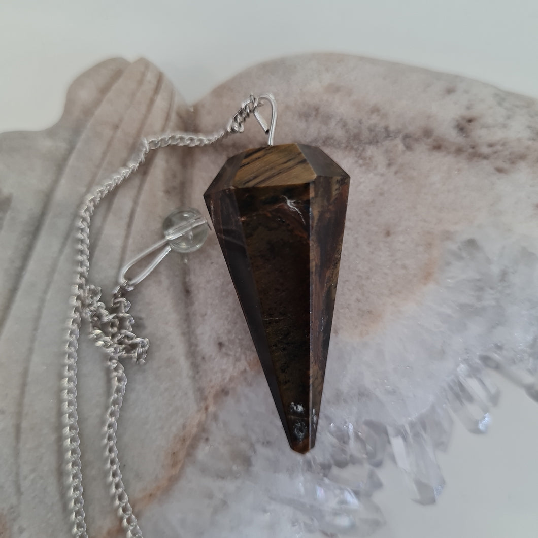 Tiger’s Eye Pendulum
