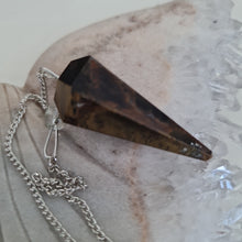 Load image into Gallery viewer, Tiger’s Eye Pendulum
