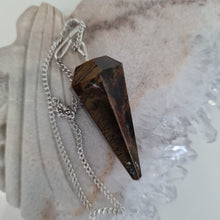 Load image into Gallery viewer, Tiger’s Eye Pendulum
