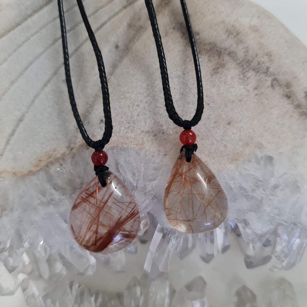 Rutile Quartz Necklace