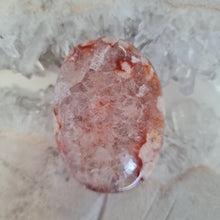 Load image into Gallery viewer, Pink Amethyst X Flower Agate Palmstone
