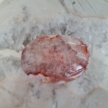 Load image into Gallery viewer, Pink Amethyst X Flower Agate Palmstone
