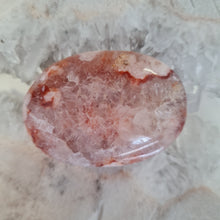 Load image into Gallery viewer, Pink Amethyst X Flower Agate Palmstone
