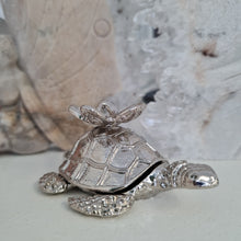 Load image into Gallery viewer, Turtle Sphere Stand -- Silver
