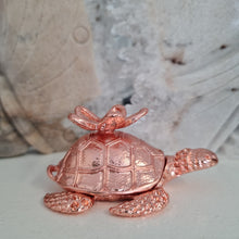 Load image into Gallery viewer, Turtle Sphere Stand -- Rose Gold
